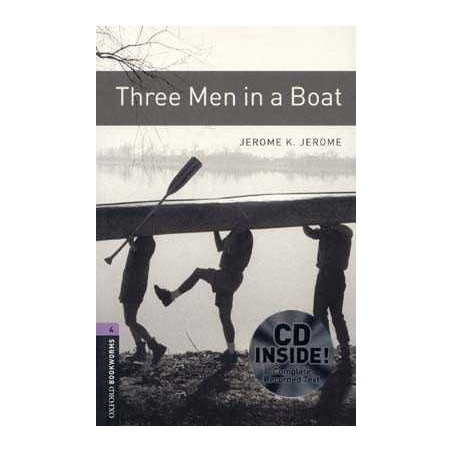 Three Men in a Boat + cd audio obl4