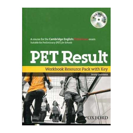 PET Result B1 worbook resource pack w/k + Cd-rom