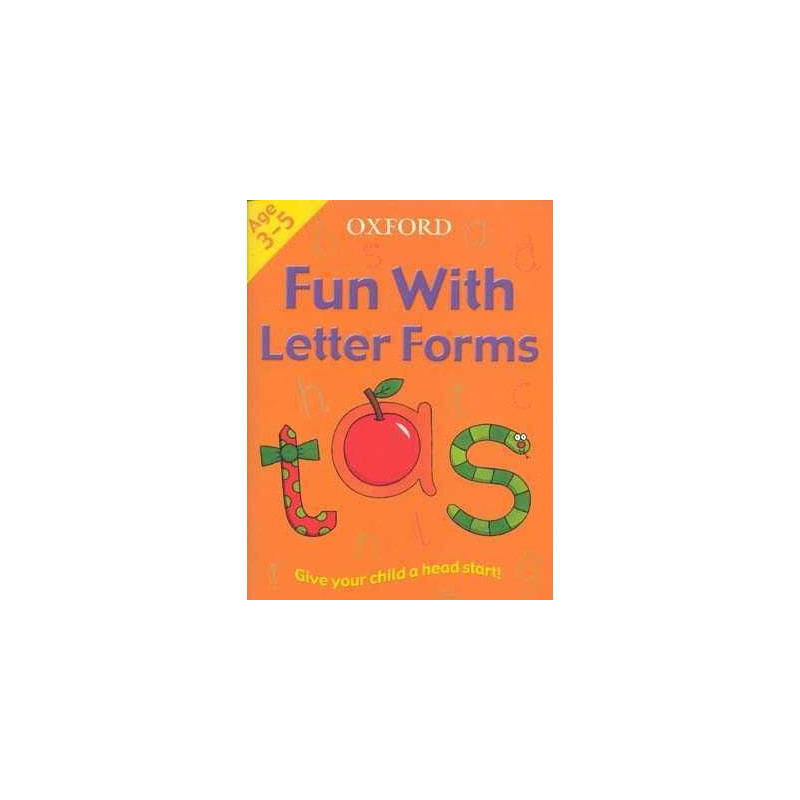 Fun With Letter Forms Age 3-5