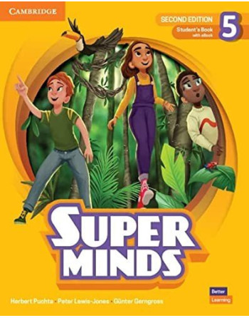 Super Minds 5 2ed Student with eBook British + DVD