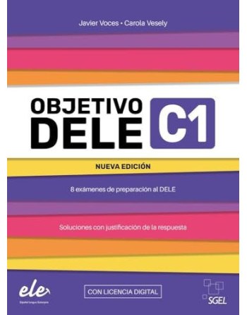 Objetico DELE C1 8 examenes+ soluciones + web '25