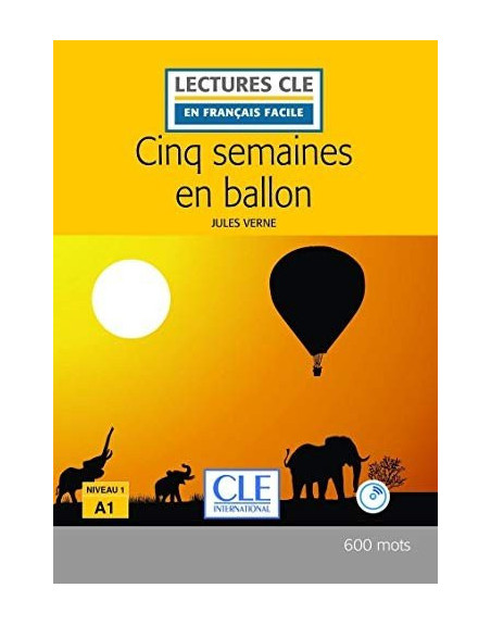 Cinq semaines en balon + cd