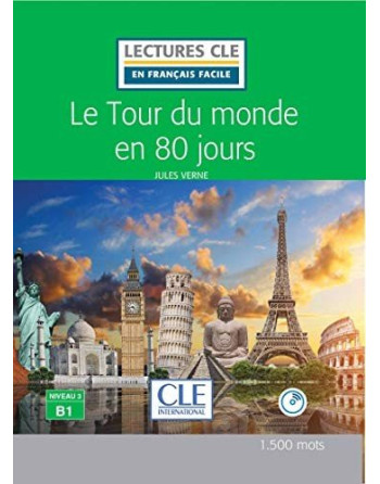 Tour de Monde en 80 jours + cd B1