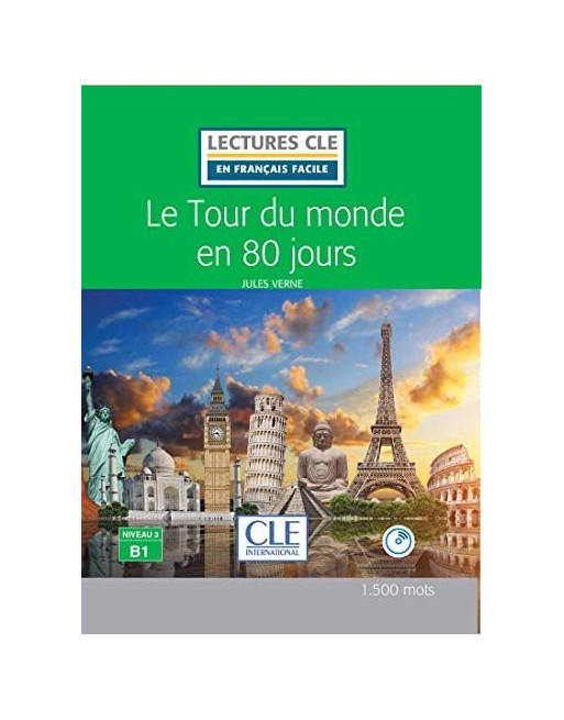 Tour de Monde en 80 jours + cd B1