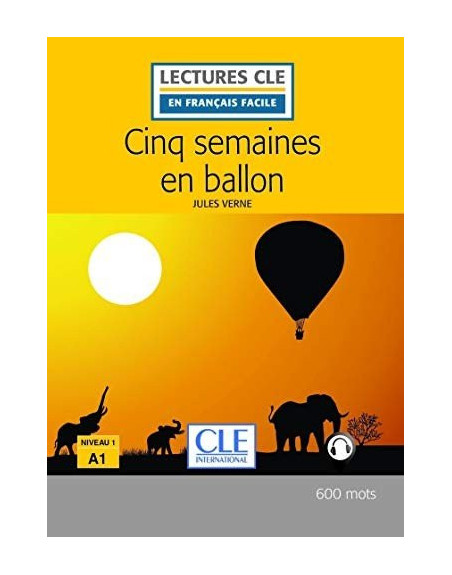 Cinq semaines en ballon n1 A1 + audio web