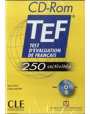 TEF Test D'Evaluation de Français 250 Activities CD Rom