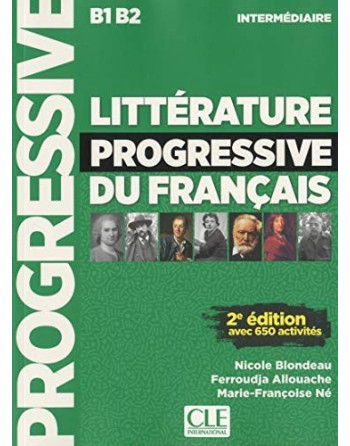 Litterature progressive A2/B1 Intermediaire + CD 2ed.