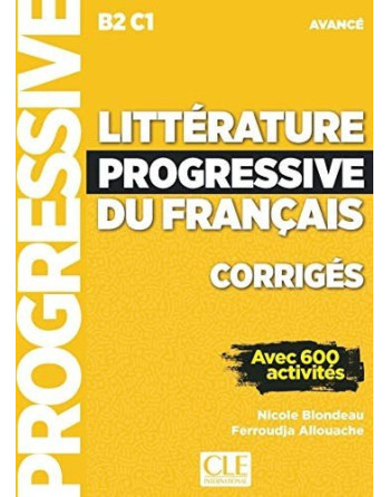 Litterature Progressive B1/B2 Avance Corrige