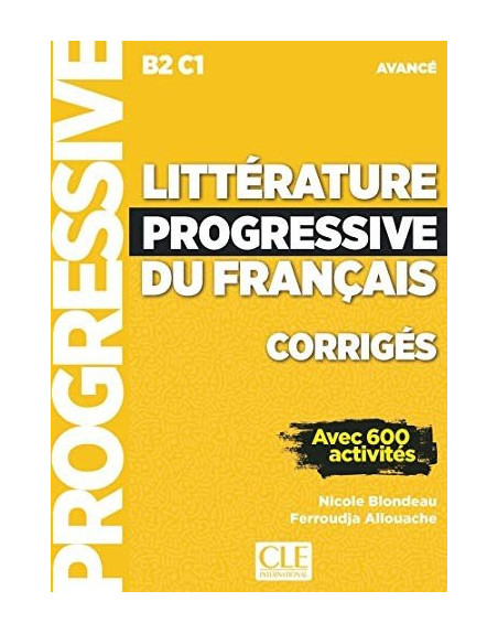 Litterature Progressive B1/B2 Avance Corrige