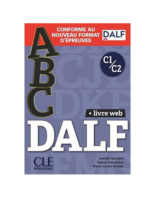 ABC DALF C1 C2 + cd nouveau format d'épreuves
