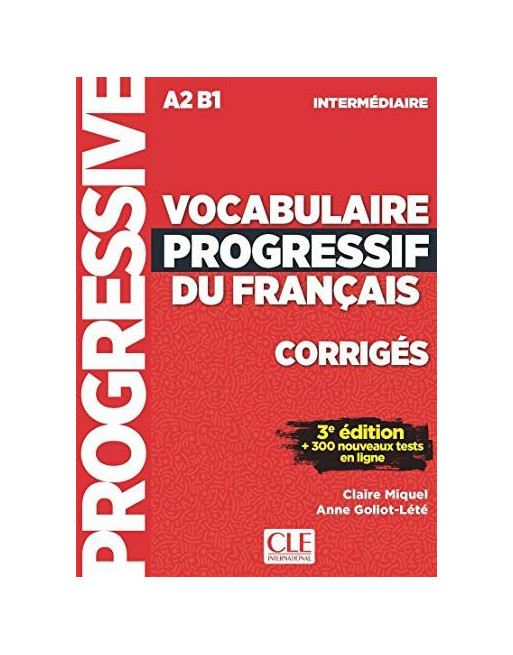 Vocabulaire Progressif Intermediaire Corrige 3º ed.