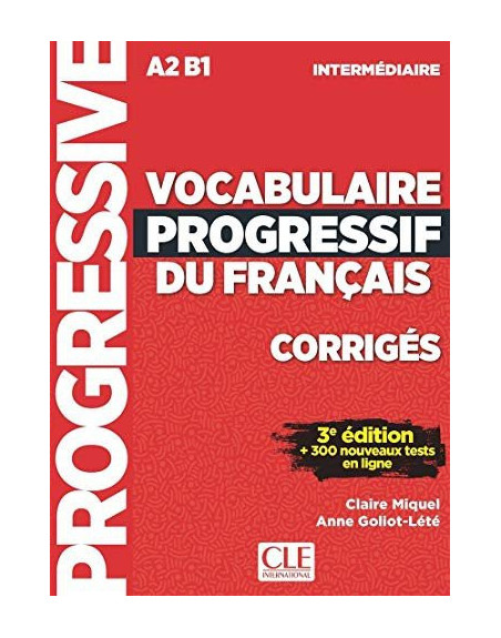 Vocabulaire Progressif Intermediaire Corrige 3º ed.