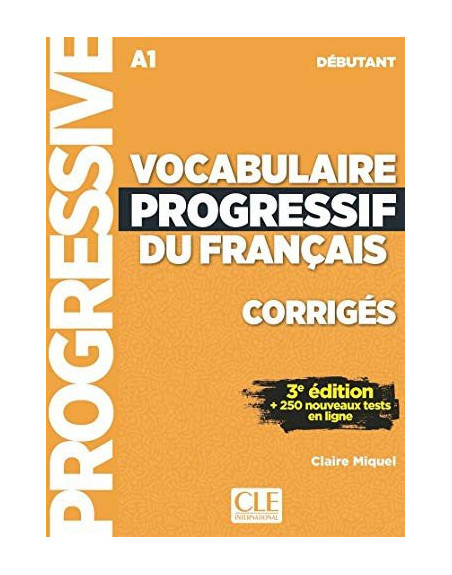Vocabulaire Progressif  Corriges Debutant A1 3 ed