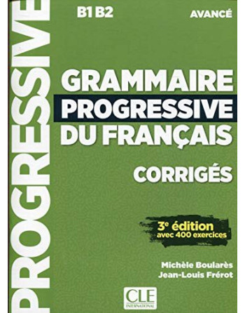 Grammaire Progressive avance 3ed Corrige
