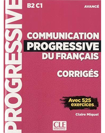 Communication Progressive avance corrige B2/C1