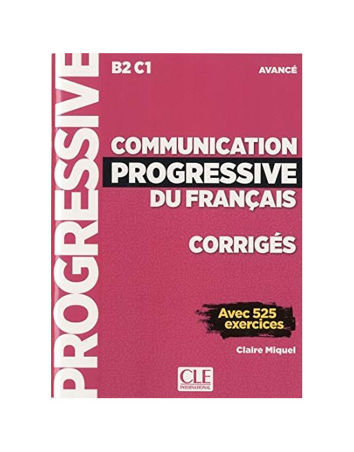 Communication Progressive avance corrige B2/C1