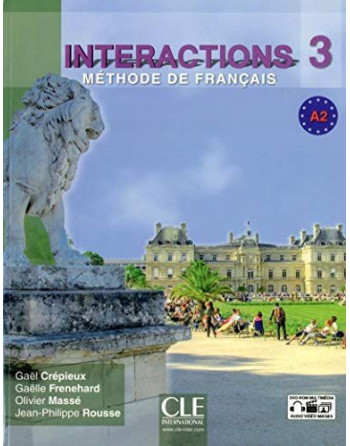 Interactions 3, A2 livre de l' eleve DVD Rom