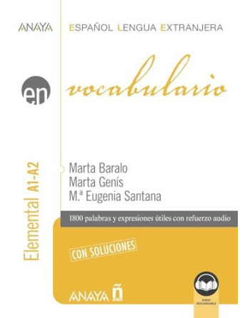Vocabulario. Nivel elemental A1-A2  '23