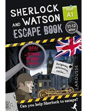 Sherlock & Watson : escape book para repasar inglés