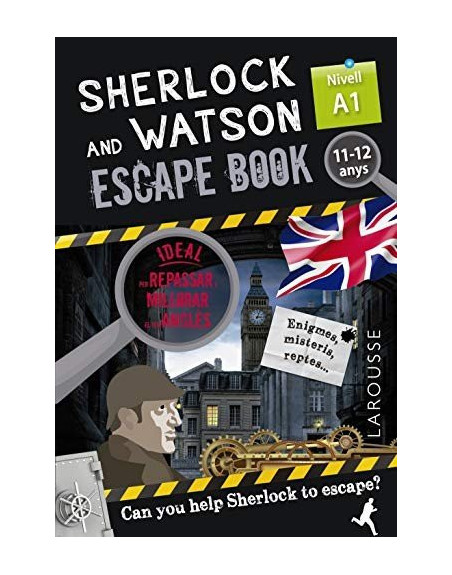 Sherlock & Watson : escape book per repassar anglès