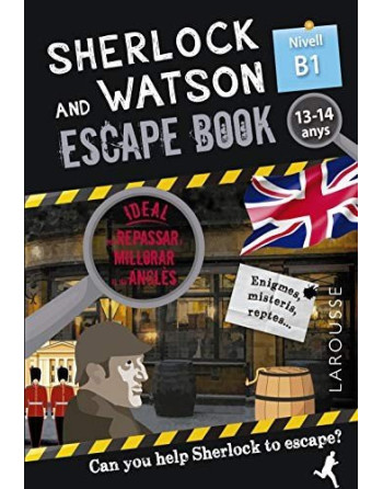 Sherlock & Watson : escape book per repassar anglès