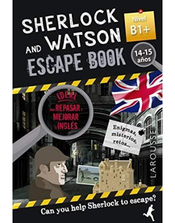 Sherlock & Watson : escape book para repasar inglés B1+