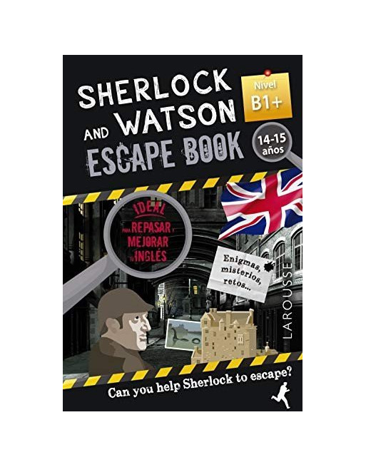 Sherlock & Watson : escape book para repasar inglés B1+