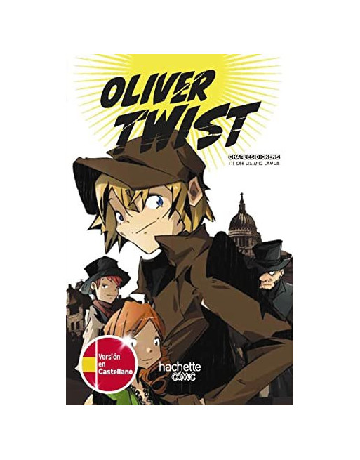 Oliver Twist ed. bilingüe castellano-inglés Manga