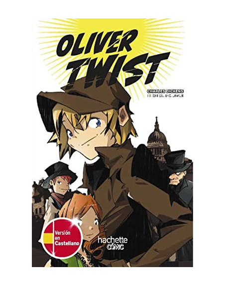 Oliver Twist ed. bilingüe castellano-inglés Manga