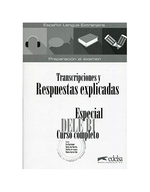 Especial DELE B1 Curso completo  soluciones