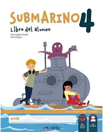 Submarino 4 pack alumno + actividades