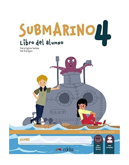 Submarino 4 pack alumno + actividades