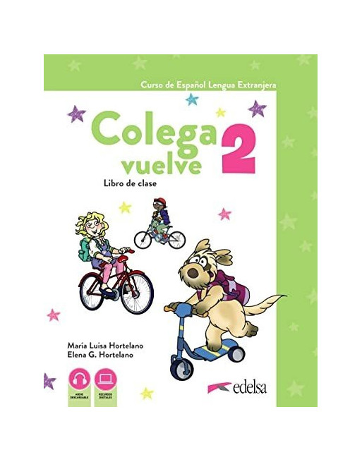 Colega vuelve 2 libro de clase+cuaderno de ejercicios+carpeta de láminas
