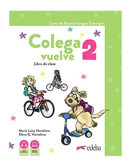 Colega vuelve 2 libro de clase+cuaderno de ejercicios+carpeta de láminas