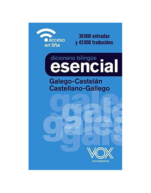 Diccionario esencial galego-castelán, castellano-gallego