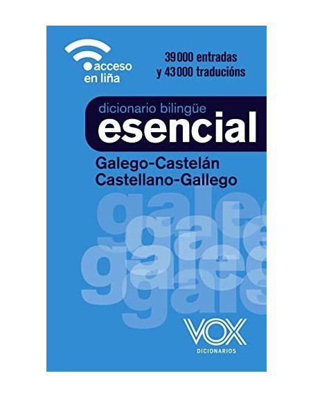 Diccionario esencial galego-castelán, castellano-gallego