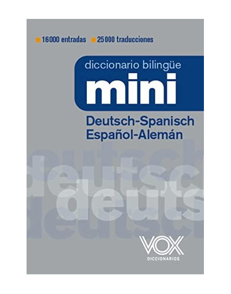 Diccionario Mini Deutsch-Spanisch / Español-Alemán