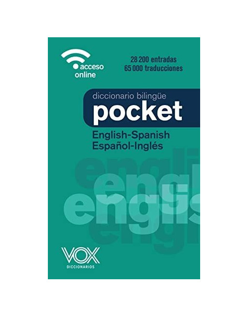 Diccionario pocket English-Spanish, español-inglés