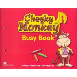 Cheeky Monkey 1 Busy Book (4 años)