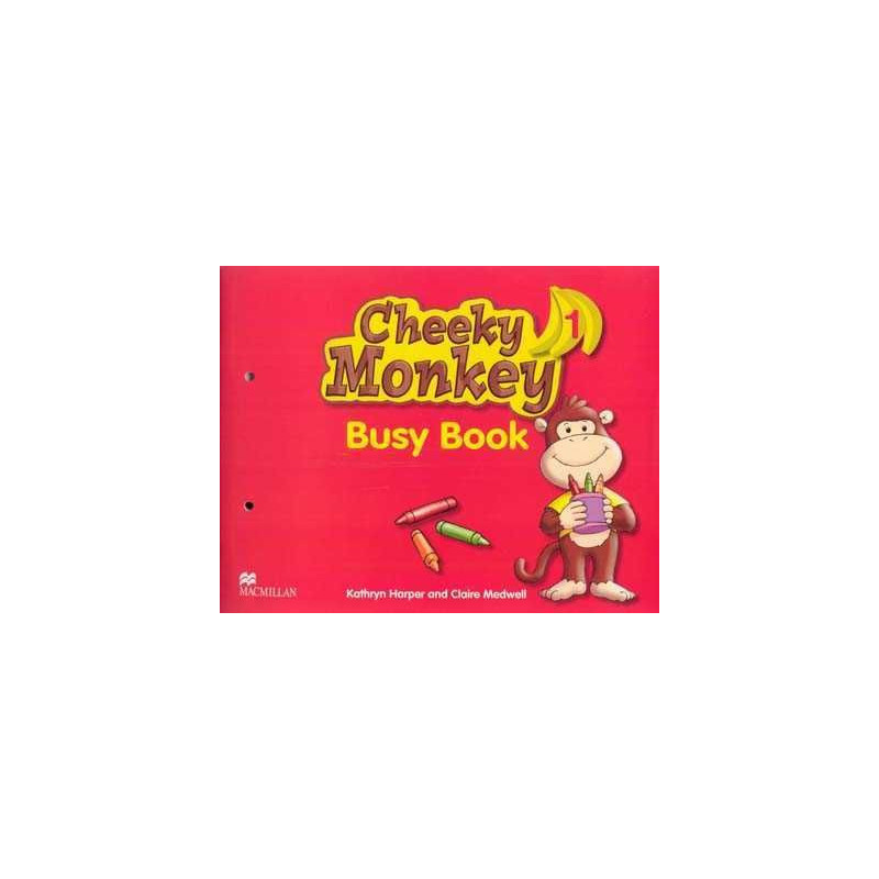 Cheeky Monkey 1 Busy Book (4 años)