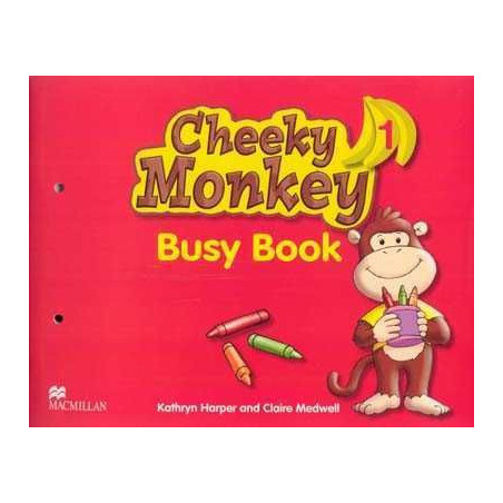 Cheeky Monkey 1 Busy Book (4 años)