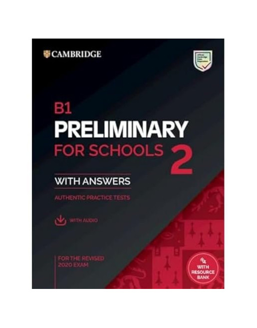 Test B1 Preliminary for Schools 2 Student's Book with Answers