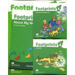 Footprints 4 ejercicios + cd audio + cd rom