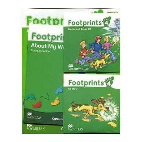 Footprints 4 ejercicios + cd audio + cd rom