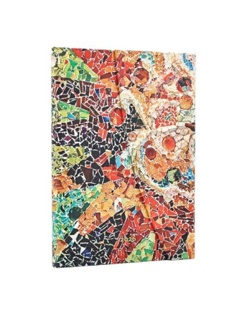 Agenda 2026 Sol de Gaudi midi flexi S/V solapa 12 meses
