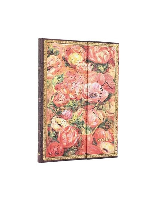Agenda 2026 Renoir 12 meses flexi Midi  Carta Morisot