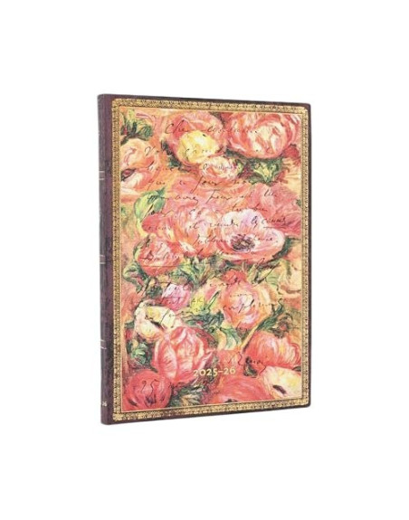 Agenda 2026 Renoir Carta Morisot Midi  flexi 18 meses  banda eleastica