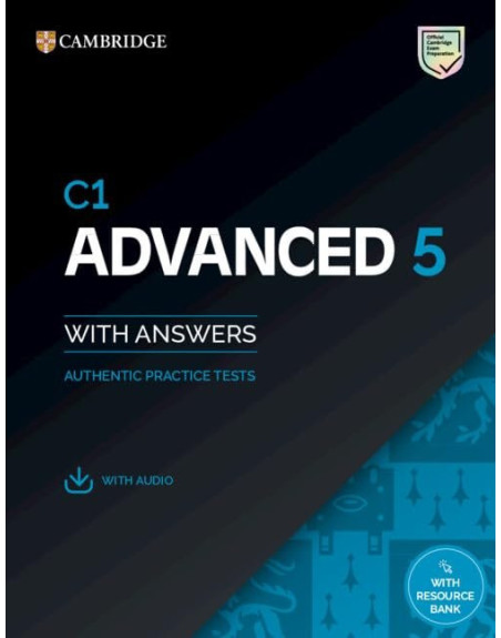 C1 Advanced 5 Student's Book with Answers with Digital Pack (CAE Practice Tests)