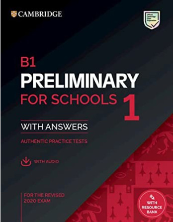 PET B1 for Schools Test + answers+audio web exam 2020