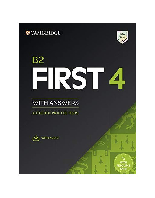 Cambridge English First 4 Test + answers + audio web